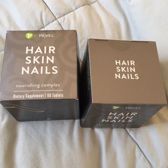 2 HSN IT WORKS!! Hair Skin & Nails! Unopened - Picture 1 of 6